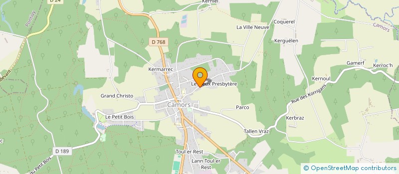 localisation de l'entreprise C.A.P  KAMORH  CAMORS