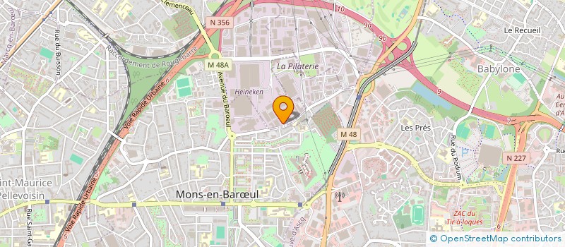 localisation de l'entreprise C.A.P.R.E.C.S. à MARCQ-EN-BARŒUL