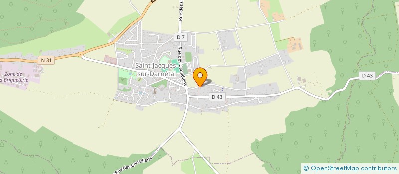 localisation de l'entreprise C.A.P.S  SAINT-JACQUES-SUR-DARNETAL