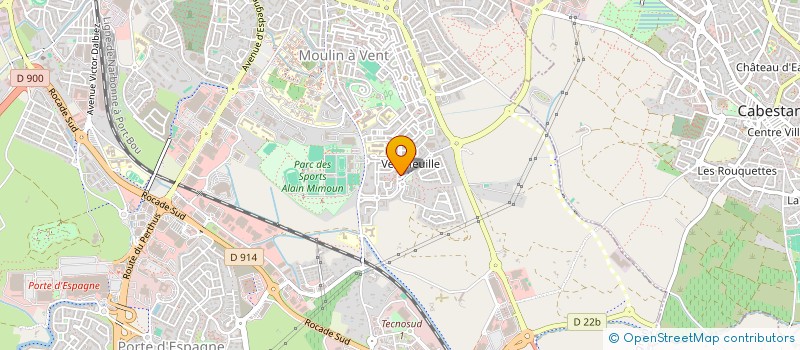 localisation de l'entreprise C.A.R.  PERPIGNAN