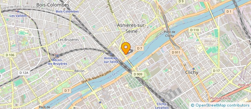 localisation de l'entreprise C.A.R. à ASNIERES-SUR-SEINE