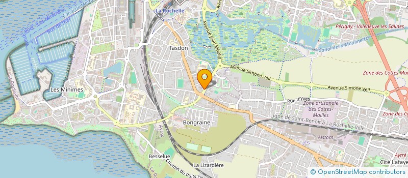 localisation de l'entreprise C.A.R.  LA ROCHELLE