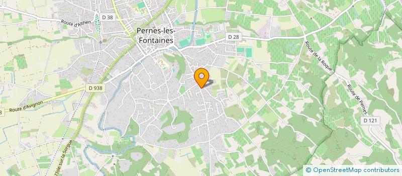 localisation de l'entreprise C.A.R.F. à PERNES-LES-FONTAINES