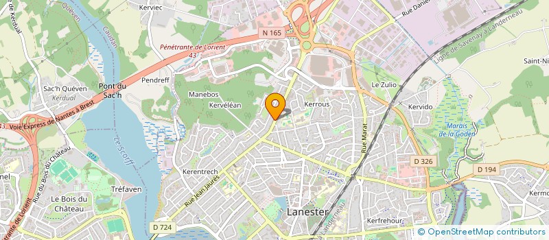 localisation de l'entreprise C-A-R IMMOBILIER  LANESTER