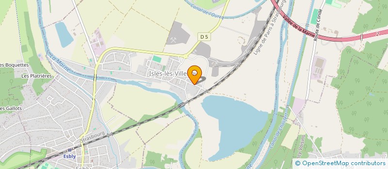 localisation de l'entreprise C.A.R.L.O.S.  ISLES-LES-VILLENOY