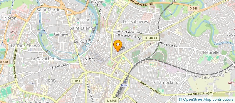 localisation de l'entreprise C A R P A  NIORT