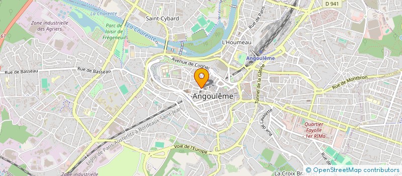 localisation de l'entreprise C A R P A à ANGOULEME