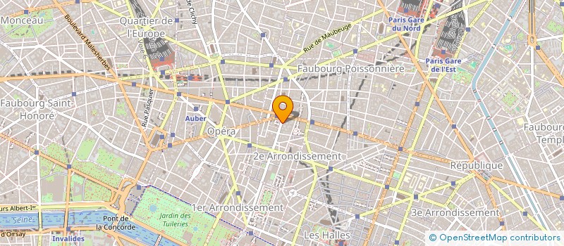 localisation de l'entreprise C.A.S à PARIS