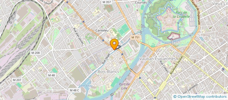 localisation de l'entreprise C.A.S.A à LILLE