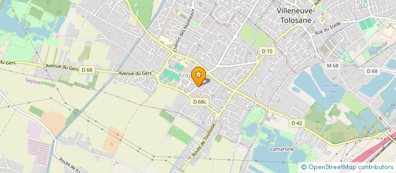 localisation de l'entreprise C.A.S.C.A.D.E. 31 à VILLENEUVE-TOLOSANE