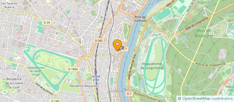 localisation de l'entreprise C A S O SUD AVIATION à SURESNES