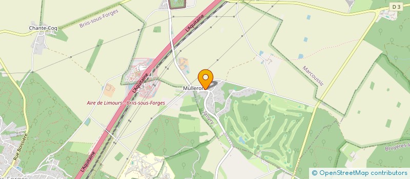 localisation de l'entreprise C A S S  JANVRY