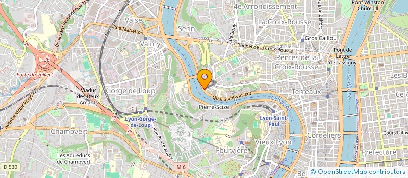 localisation de l'entreprise C A U E RHONE METROPOLE à LYON
