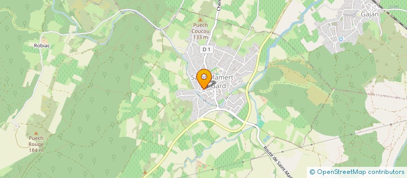 localisation de l'entreprise C'AATOI DE BIEN GRANDIR  SAINT-MAMERT-DU-GARD