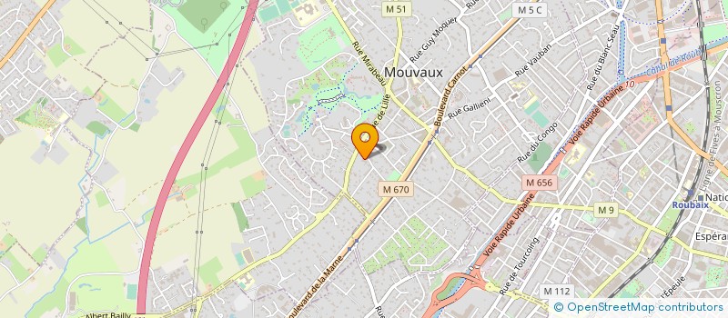 localisation de l'entreprise C-AB CONCEPTION AGENCEMENT BOIS à MOUVAUX