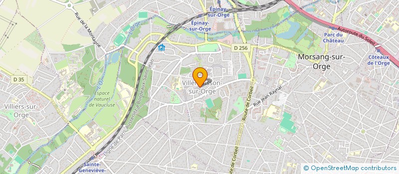 localisation de l'entreprise C+ ACADEMY à VILLEMOISSON-SUR-ORGE