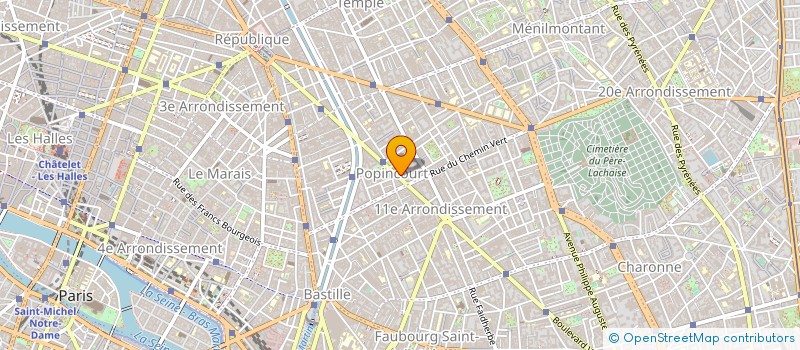 localisation de l'entreprise C ALTENVET AFFUTAGE RECTIFICAT à PARIS