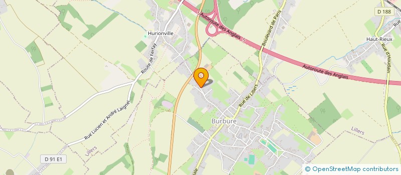 localisation de l'entreprise C AND CO  BURBURE