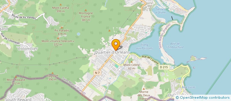 localisation de l'entreprise C AND K CAR RENTAL  SAINT MARTIN