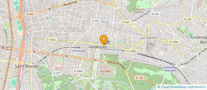 localisation de l'entreprise C AND S VINCENNES à VINCENNES