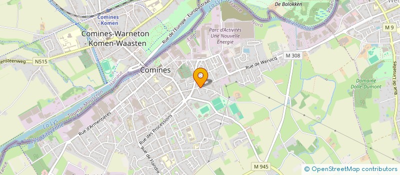 localisation de l'entreprise C'APA'S  COMINES