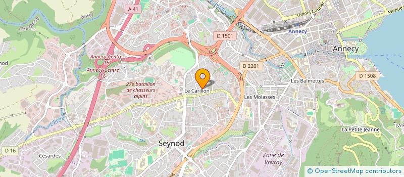 localisation de l'entreprise C-API GESTION à ANNECY