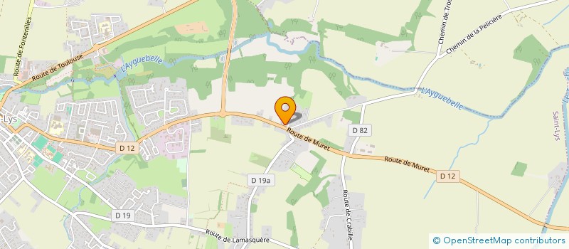 localisation de l'entreprise C'ART'HEDALE  SAINT-LYS