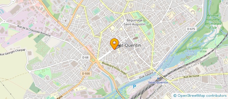 localisation de l'entreprise C AUDITION à SAINT-QUENTIN