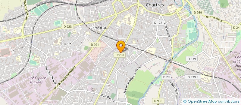 localisation de l'entreprise C. AVERT à LUISANT