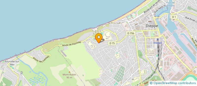 localisation de l'entreprise C&B à DIEPPE