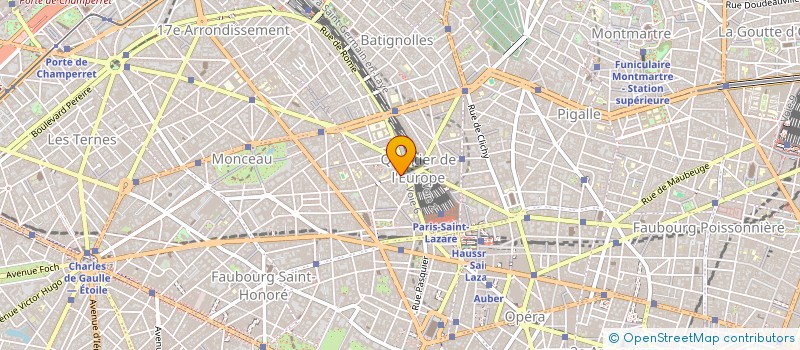 localisation de l'entreprise C & B  PARIS