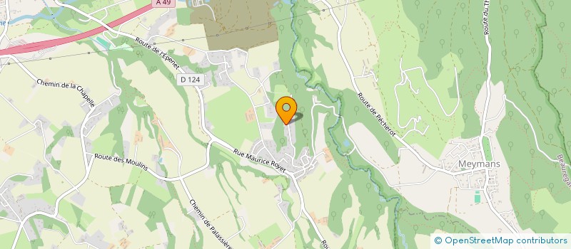 localisation de l'entreprise C&B  CHATUZANGE-LE-GOUBET