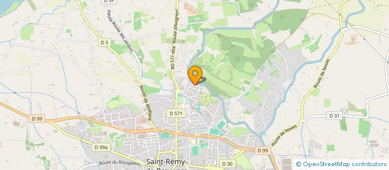 localisation de l'entreprise C B  SAINT-REMY-DE-PROVENCE