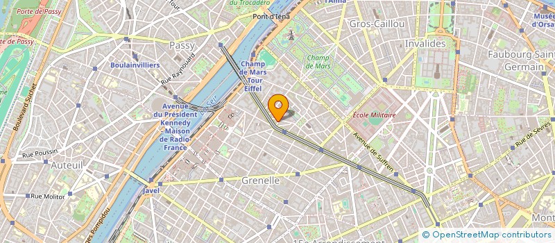 localisation de l'entreprise C B A à PARIS