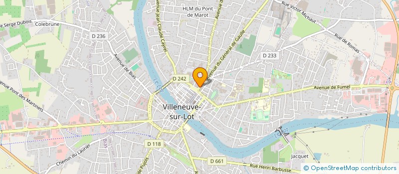 localisation de l'entreprise C B AGENCEMENT à VILLENEUVE-SUR-LOT