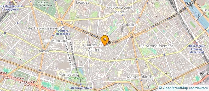 localisation de l'entreprise C B'ART  PARIS