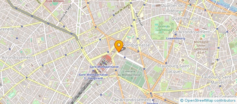 localisation de l'entreprise C B CLEAN  PARIS