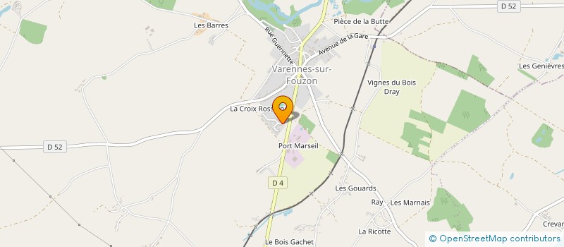 localisation de l'entreprise C B FRANCE FORMATION à VAL-FOUZON