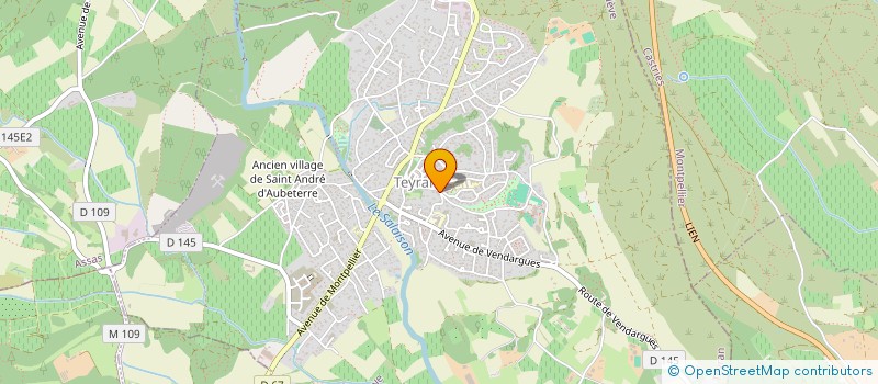 localisation de l'entreprise C.B.I. à TEYRAN