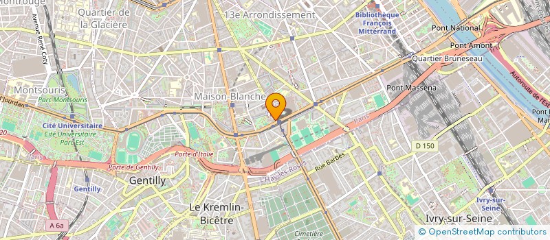 localisation de l'entreprise C B INTERNATIONAL à PARIS