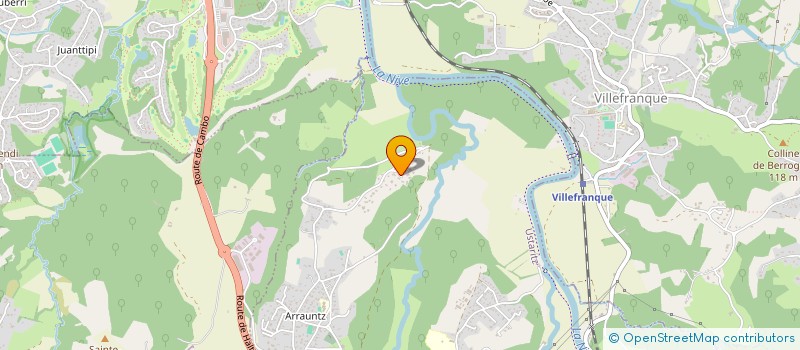 localisation de l'entreprise C.B. JARDIN  USTARITZ