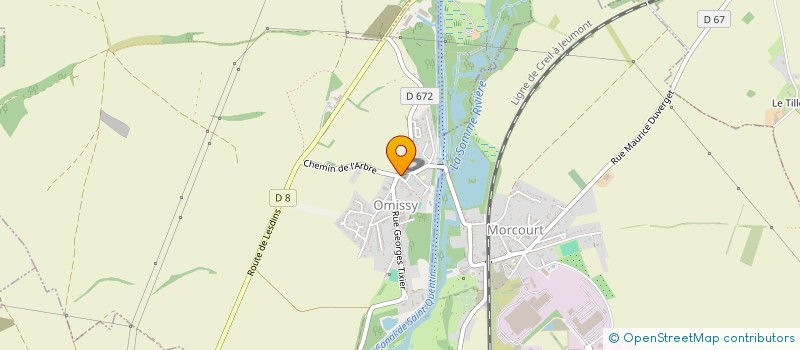 localisation de l'entreprise C.B.L  OMISSY