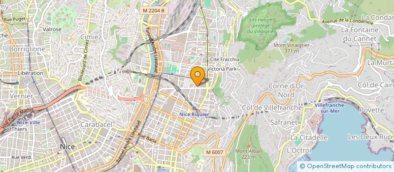 localisation de l'entreprise C.B.L BATIMENT à NICE