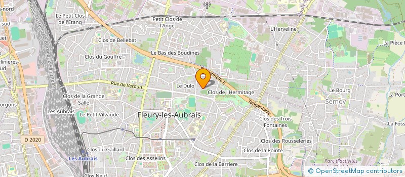 localisation de l'entreprise C.B.L. FRANCE DISTRIBUTION à FLEURY-LES-AUBRAIS