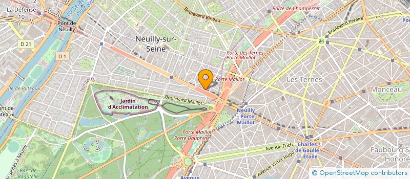 localisation de l'entreprise C.B.M. à NEUILLY-SUR-SEINE