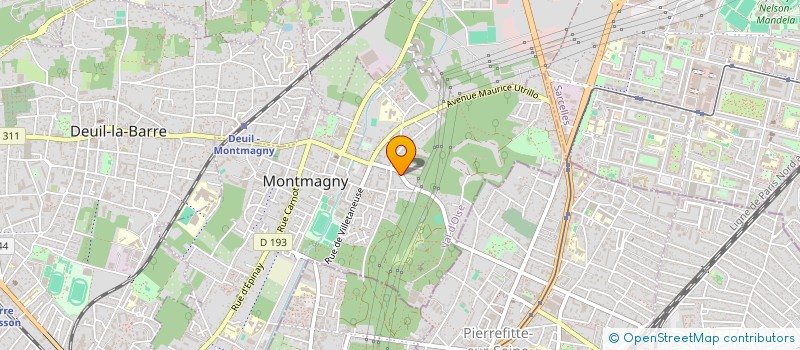 localisation de l'entreprise C.B.M. ILE DE FRANCE  MONTMAGNY