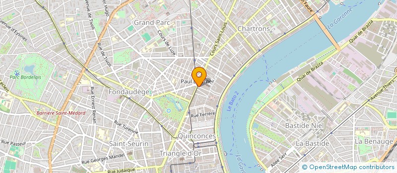 localisation de l'entreprise C.B.M. NOTAIRE  BORDEAUX