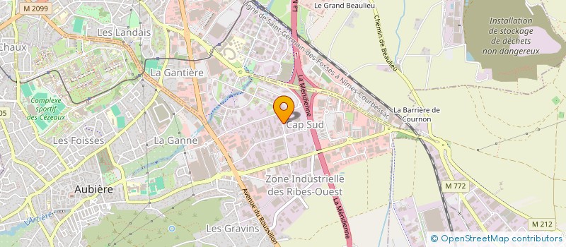 localisation de l'entreprise C B MECANIQUE à AUBIERE
