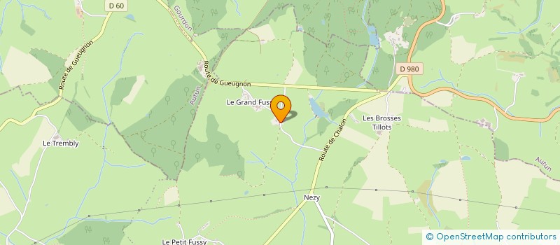 localisation de l'entreprise C B O  LE ROUSSET-MARIZY