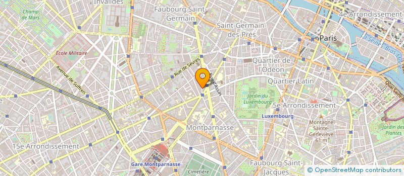 localisation de l'entreprise C.B.PARTICIPATIONS à PARIS